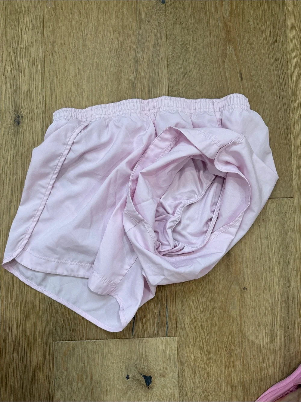 Nike Women’s Light Pink Athletic Running Shorts